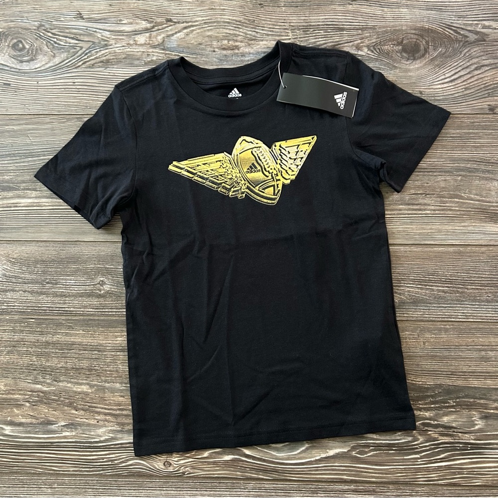Boys adidas football graphic tee